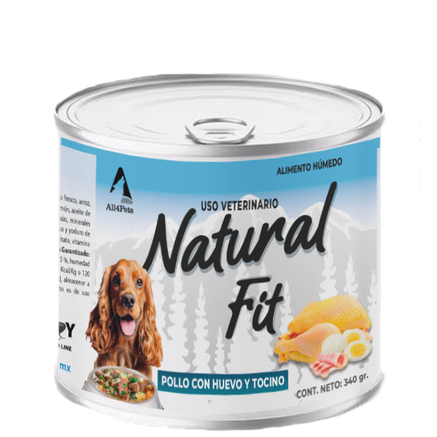 NF Adulto RM Pollo con huevo y tocino 340 g